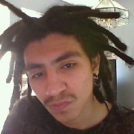 20th birthday, the day after I got my dreads