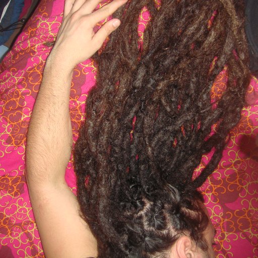 My friends dreads - 11 years old :)