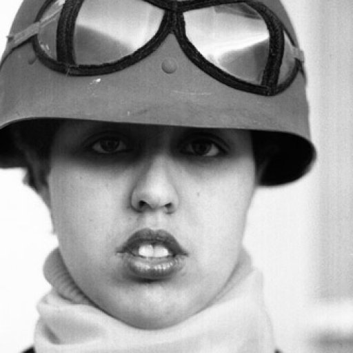 Poly Styrene's famous goggles pic by Falcon Stuart