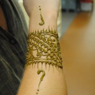 henna forearm
