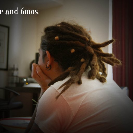 My Dreads @ 1yr and 6mos.
