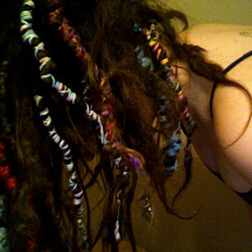 first set of wrapped dreadies.