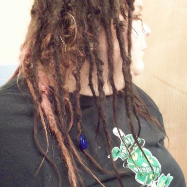 dreads right side down 5 months