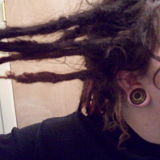 dreads right side 5 months