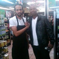 At Simply Wholesome with Doug E Fresh