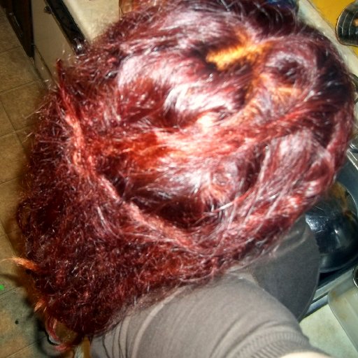 Redhead back view