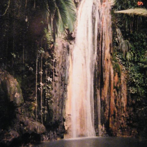 water fall in st lucia