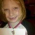 My niece with her necklace