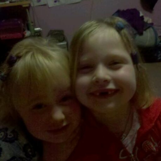 My neice lilly and cousins daughter trinity