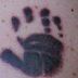 Sequoyahs handprint