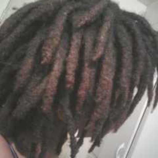 Free Form Dreds After a wash