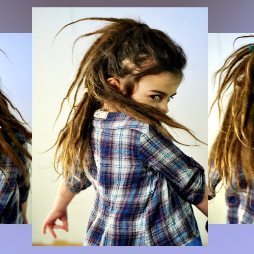 4 year old gilly 1 month old natural dreads