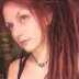 red hair natural dreads