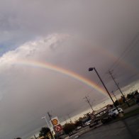 Double rainbow!!!