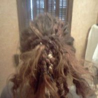 my crazy hair 6 mon.