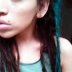 I look about 12 here but just showing you 2 dreads I dyed turquoise.