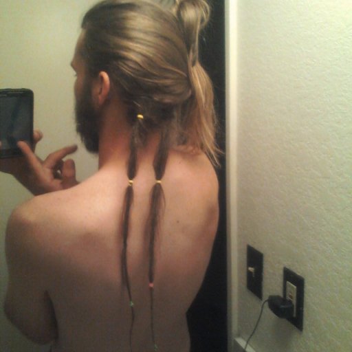 First two dreads