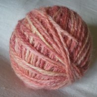 First hand dyed yarn