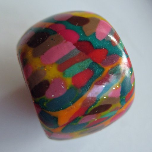 dots and lines bead