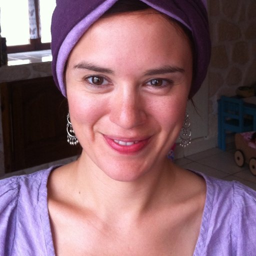 A turban I made from organic hemp jersey