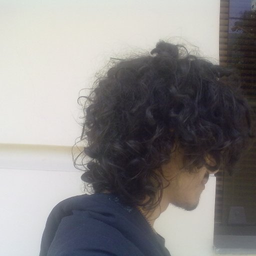 My crazy curls at 4 months - 121 days