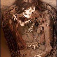 dreadlocked chauchilla mummy
