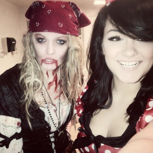 Zombie and Mini Mouse
