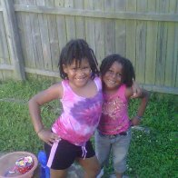 My daughter and niece