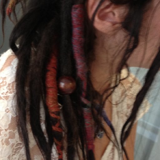 Freshly washed baby dreads :)