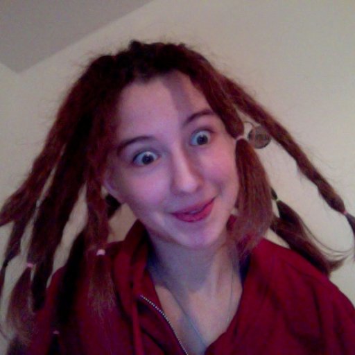 The first day of my first dreads...haha :D