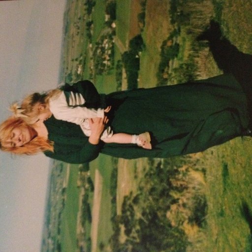 My mum and I way back when!