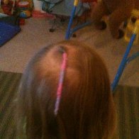 my daughter's hair wrap