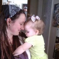 baby dreads and baby Violet