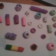 Bunch of random beads.