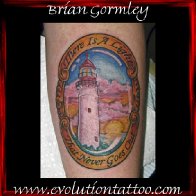 Cape May Lighthouse Tattoo