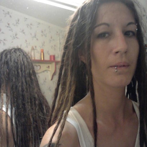 11 Day old Dreads front and back