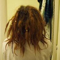 Messy 4 month old dreads
