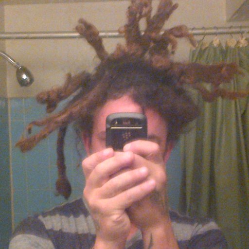 my dreads bout a year ago