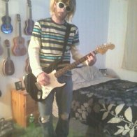 I'm going as Kurt Cobain for Halloween.