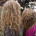 Our dreads at 1 and 2 months