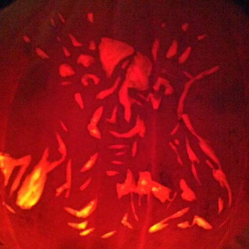 My pumpkin! paleman from pans labyrinth