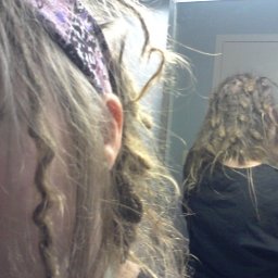 dreads 10.5 months mirror