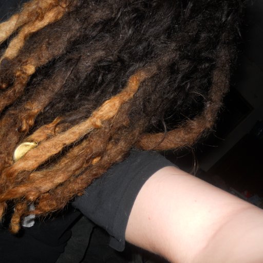 bottom of my dreads