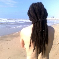 my dreads from the back