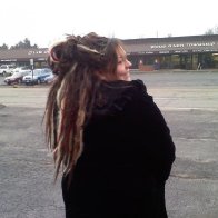 Got synthetic dreads before I put permanent dreads in :)