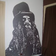 Second Rob Zombie mural done for a friend.
