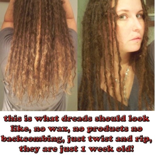 dread wax free is the way to be!
