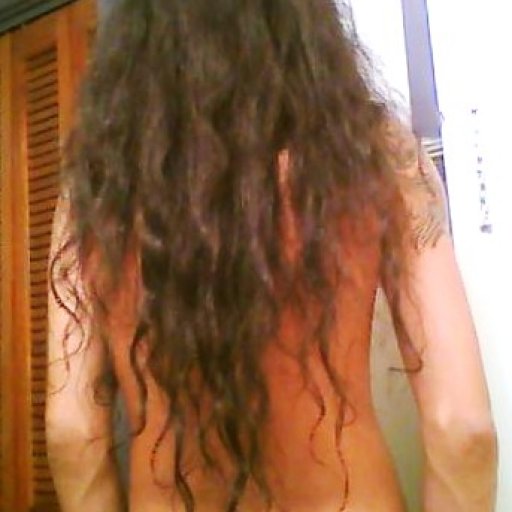 back view of natural dreads....