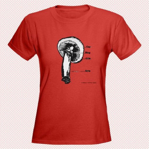 mushroom t-shirt