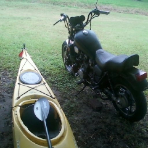 my bike and boat :)